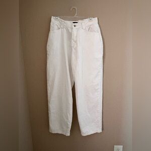 Vintage Lee Classic White Pants size 10P